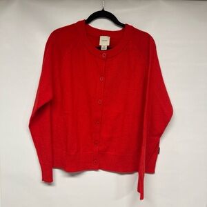 Calvin Klein Vibrant Red Women's Cardigan